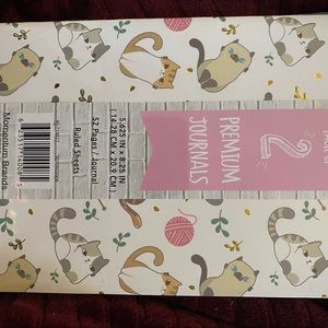 2 (2) packs of 52 pages / Journal ruled sheets.